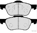 Set placute frana,frana disc HERTH+BUSS JAKOPARTS J3601082