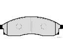 Set placute frana,frana disc HERTH+BUSS JAKOPARTS J3601091</br>Piesa auto pentru Frana disc