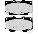 Set placute frana,frana disc HERTH+BUSS JAKOPARTS J3602023