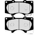 Set placute frana,frana disc HERTH+BUSS JAKOPARTS J3602109