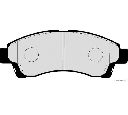Set placute frana,frana disc HERTH+BUSS JAKOPARTS J3603054