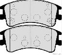 Set placute frana,frana disc HERTH+BUSS JAKOPARTS J3603056