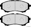 Set placute frana,frana disc HERTH+BUSS JAKOPARTS J3603068