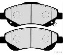 Set placute frana,frana disc HERTH+BUSS JAKOPARTS J3604001