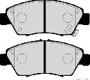 Set placute frana,frana disc HERTH+BUSS JAKOPARTS J3604005