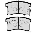 Set placute frana,frana disc HERTH+BUSS JAKOPARTS J3606010
