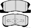 Set placute frana,frana disc HERTH+BUSS JAKOPARTS J3606019</br>Piesa auto pentru Frana disc