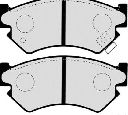 Set placute frana,frana disc HERTH+BUSS JAKOPARTS J3607007</br>Piesa auto pentru Frana disc