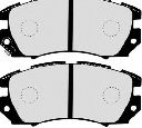 Set placute frana,frana disc HERTH+BUSS JAKOPARTS J3607009