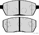 Set placute frana,frana disc HERTH+BUSS JAKOPARTS J3608011