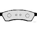 Set placute frana,frana disc HERTH+BUSS JAKOPARTS J3610902