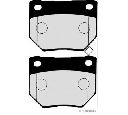 Set placute frana,frana disc HERTH+BUSS JAKOPARTS J3611029