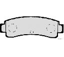 Set placute frana,frana disc HERTH+BUSS JAKOPARTS J3611033