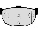 Set placute frana,frana disc HERTH+BUSS JAKOPARTS J3611036</br>Piesa auto pentru Frana disc