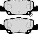Set placute frana,frana disc HERTH+BUSS JAKOPARTS J3612039