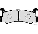 Set placute frana,frana disc HERTH+BUSS JAKOPARTS J3613003