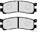 Set placute frana,frana disc HERTH+BUSS JAKOPARTS J3613010