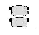 Set placute frana,frana disc HERTH+BUSS JAKOPARTS J3614009