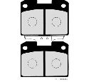 Set placute frana,frana disc HERTH+BUSS JAKOPARTS J3615006