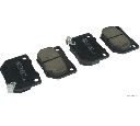 Set placute frana,frana disc HERTH+BUSS JAKOPARTS J3617004