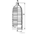 Ansamblu burduf, directie HERTH+BUSS JAKOPARTS J4103005