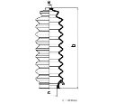Ansamblu burduf, directie HERTH+BUSS JAKOPARTS J4104007
