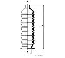 Ansamblu burduf, directie HERTH+BUSS JAKOPARTS J4107000</br>Piesa auto pentru Directie