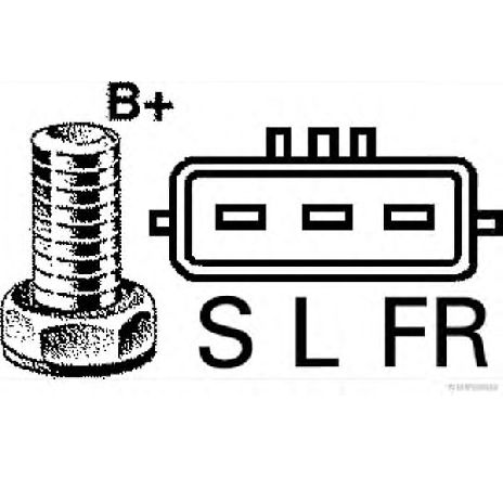 Generator / Alternator HERTH+BUSS JAKOPARTS J5110533</br>Piesa auto pentru Generator /Alternator / Elemente Generator / Alternator HERTH+BUSS JAKOPARTS J5110533</br>Piesa auto pentru Generator /Alternator / Elemente
