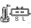 Generator / Alternator HERTH+BUSS JAKOPARTS J5111095</br>Piesa auto pentru Generator /Alternator / Elemente