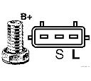 Generator / Alternator HERTH+BUSS JAKOPARTS J5111121</br>Piesa auto pentru Generator /Alternator / Elemente
