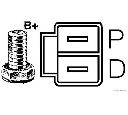 Generator / Alternator HERTH+BUSS JAKOPARTS J5113060