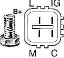 Generator / Alternator HERTH+BUSS JAKOPARTS J5114055</br>Piesa auto pentru Generator /Alternator / Elemente