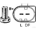 Generator / Alternator HERTH+BUSS JAKOPARTS J5115091</br>Piesa auto pentru Generator /Alternator / Elemente