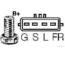 Generator / Alternator HERTH+BUSS JAKOPARTS J5115094</br>Piesa auto pentru Generator /Alternator / Elemente
