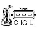 Generator / Alternator HERTH+BUSS JAKOPARTS J5116028</br>Piesa auto pentru Generator /Alternator / Elemente