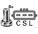 Generator / Alternator HERTH+BUSS JAKOPARTS J5117020</br>Piesa auto pentru Generator /Alternator / Elemente