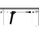 Set cablaj aprinder HERTH+BUSS JAKOPARTS J5387019