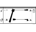 Set cablaj aprinder HERTH+BUSS JAKOPARTS J5388006