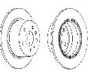 Disc frana FERODO DDF003