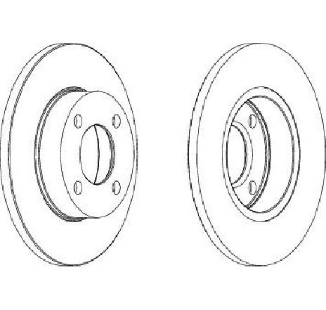 Disc frana FERODO DDF048 Disc frana FERODO DDF048