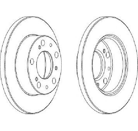 Disc frana FERODO DDF063 Disc frana FERODO DDF063