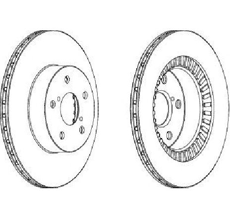 Disc frana FERODO DDF1009 Disc frana FERODO DDF1009