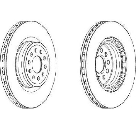 Disc frana FERODO DDF1137C-1 Disc frana FERODO DDF1137C-1