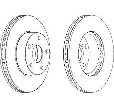 Disc frana FERODO DDF1216-1 Disc frana FERODO DDF1216-1