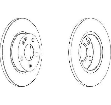 Disc frana FERODO DDF1219-1 Disc frana FERODO DDF1219-1