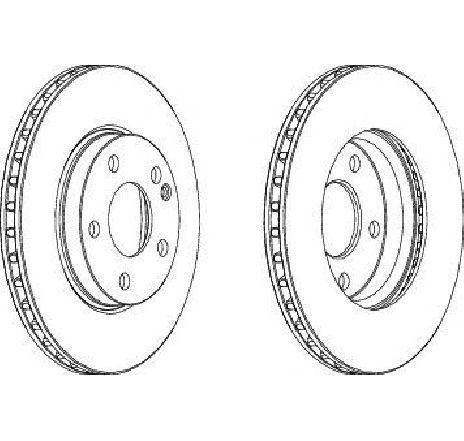 Disc frana FERODO DDF1220 Disc frana FERODO DDF1220