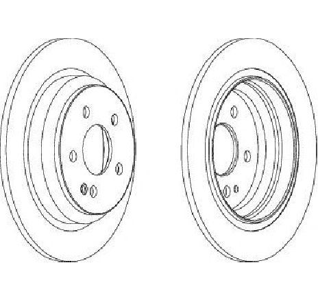 Disc frana FERODO DDF1234C-1 Disc frana FERODO DDF1234C-1