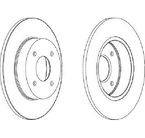 Disc frana FERODO DDF1235 Disc frana FERODO DDF1235