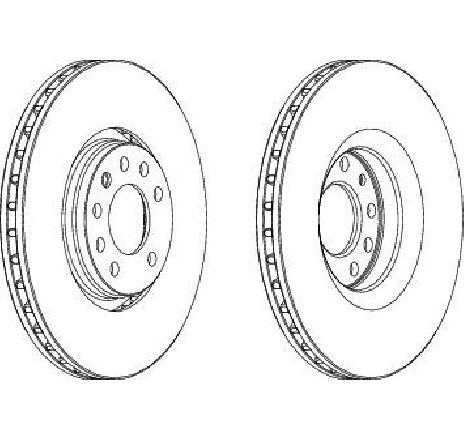 Disc frana FERODO DDF1237 Disc frana FERODO DDF1237