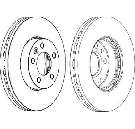 Disc frana FERODO DDF1253 Disc frana FERODO DDF1253